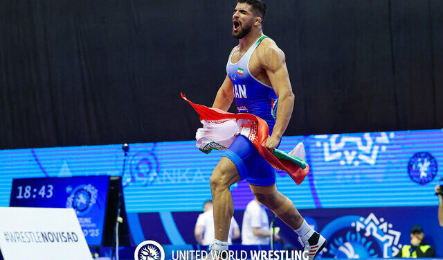 کشتی آزاد زیر ۲۳ سال ایران نایب قهرمان جهان شد